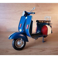 Scooter blauw